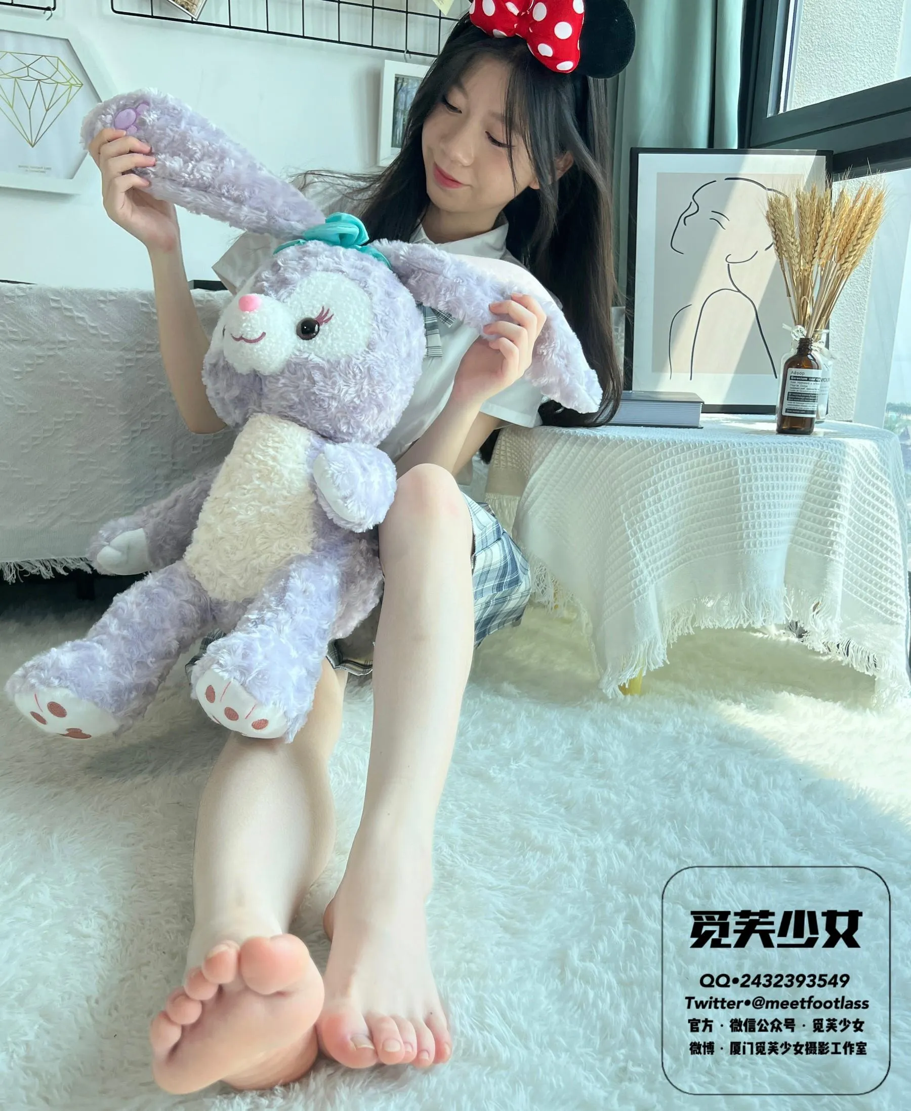 [觅芙少女]NO.003 风中摇曳的JK制服与18岁的青春一起绽放 [151P]插图9
